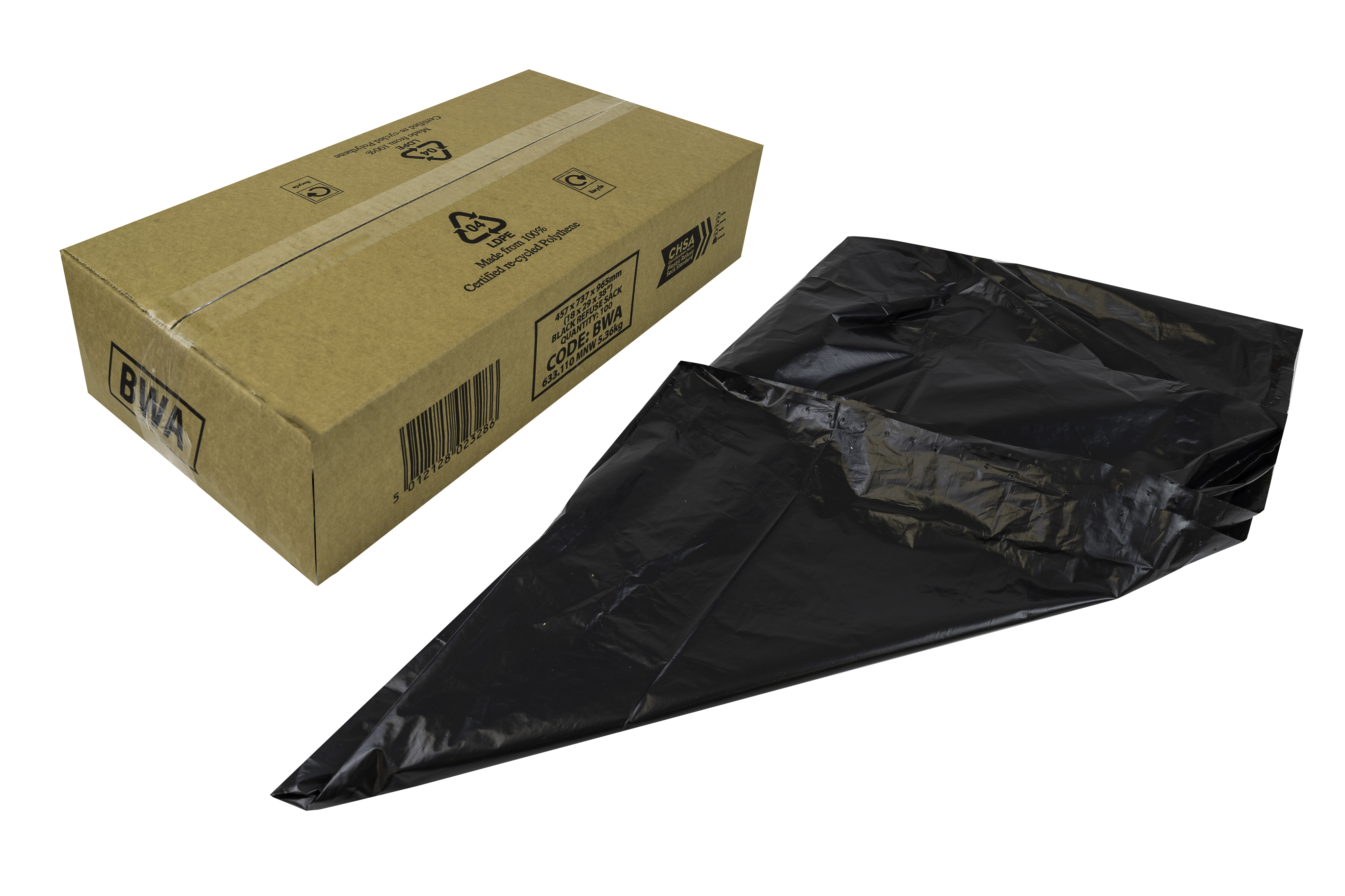 REFUSE SACKS - BOX 100